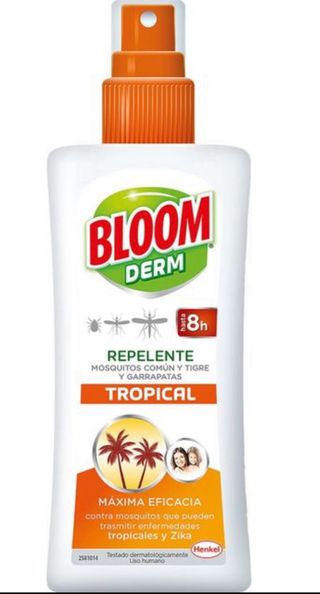 Bloom Derm Repelente Tropical Mosquitos 8h