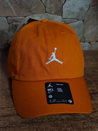 Gorra Jordan Club Cap Talla M/L Naranja