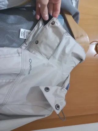 Cazadora Quechua Mujer Beige Montaña/Nieve