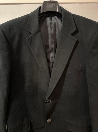 Americana algodón extrafino negra