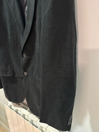 Americana algodón extrafino negra