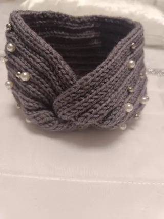 Bolso de rafia a rayas sin estrenar