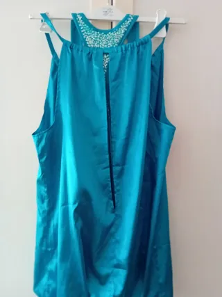 Canotta Misto Seta Petrolio Tg 46