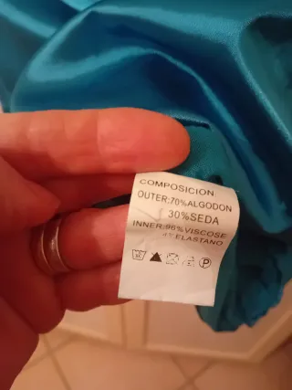 Canotta Misto Seta Petrolio Tg 46