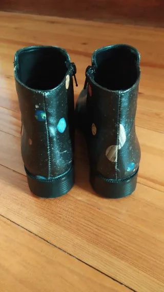 Botines DOGO negros, talla 36