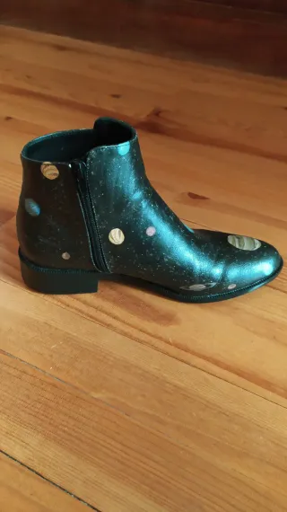 Botines DOGO negros, talla 36