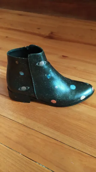 Botines DOGO negros, talla 36