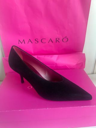 Zapatos tacón Mascaró negros