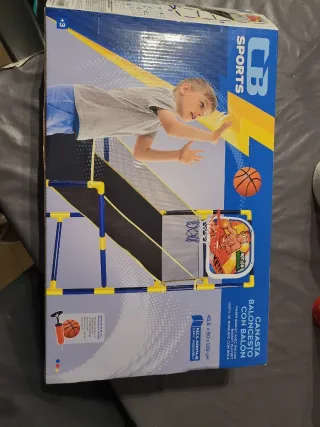 Canasta Baloncesto CB Sports con Balón