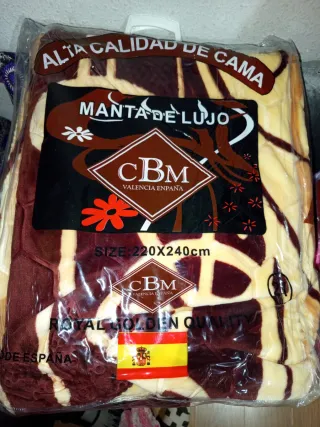 Manta de alta calidad ,mode en España