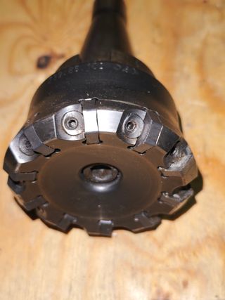 Fresa Planear Indexable D80x10 Cono DIN2080