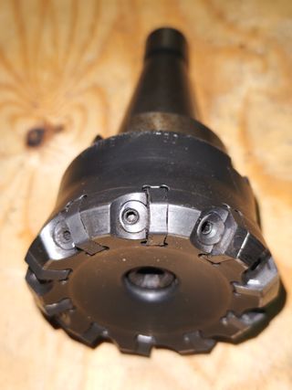 Fresa Planear Indexable D80x10 Cono DIN2080