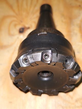 Fresa Planear Indexable D80x10 Cono DIN2080