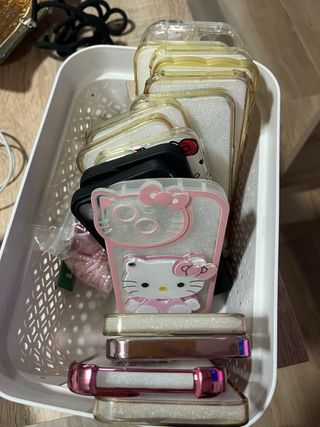 IPHONE 13 ROSA Y APPEL WATCH SE 40mm space gray.