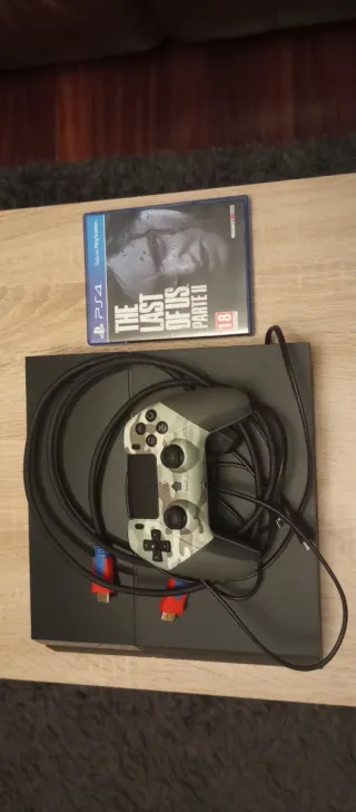 PS4 Fat 500GB Nera + Controller + Gioco