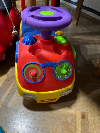 Moto correpasillos y andador bebé