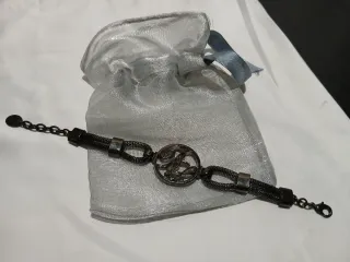 Pulsera Bimba y Lola Negra y Cobre.