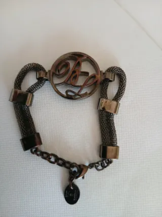 Pulsera Bimba y Lola Negra y Cobre.