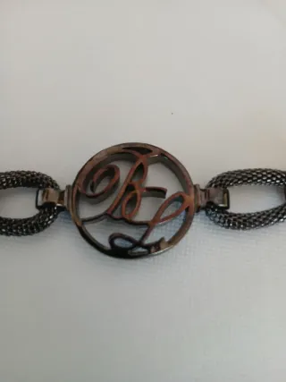 Pulsera Bimba y Lola Negra y Cobre.