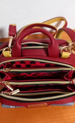 Bolso Niña NikkyBag Rojo y Amarillo