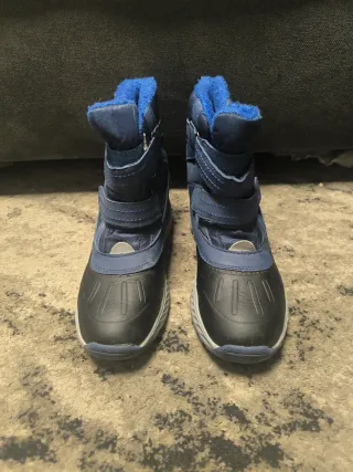 Botas de Nieve Niños Azul/Negro