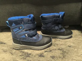 Botas de Nieve Niños Azul/Negro