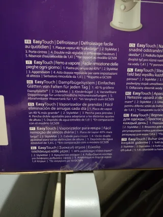 Plancha vertical Vapor Philips Easy Touch