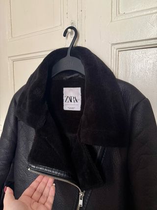 Cazadora borreguillo Zara Talla S