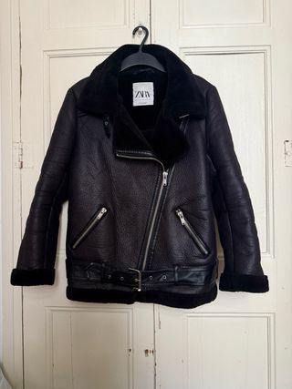 Cazadora borreguillo Zara Talla S