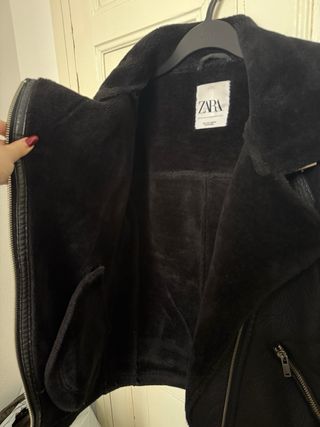 Cazadora borreguillo Zara Talla S