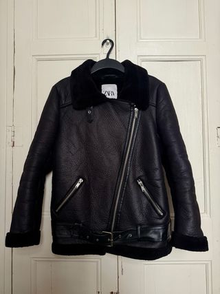 Cazadora borreguillo Zara Talla S