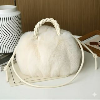 Borsa lussuosa stile coreano bianca Finta Pelle