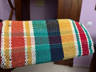 Bolso Purificación García Multicolor y Rojo