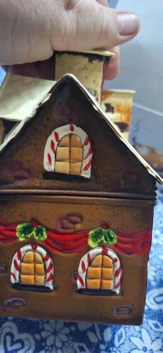 Casette natalizie in metallo