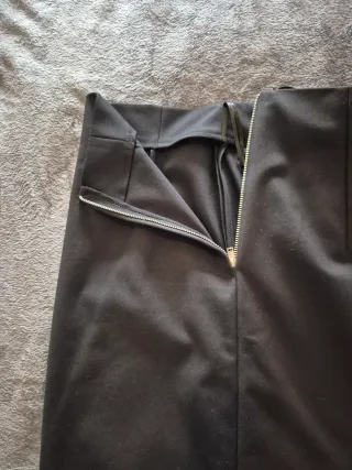 Saia Lápis Zara Preta Tam. S