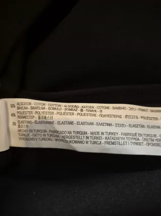 Saia Lápis Zara Preta Tam. S