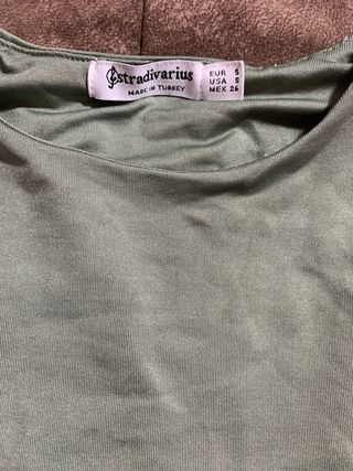 Body verde Stradivarius