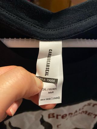 Camiseta de manga corta | Talla XXL | Nueva