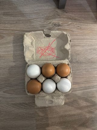 Cocina de madera Ikea (35€) + accesorios (18€)