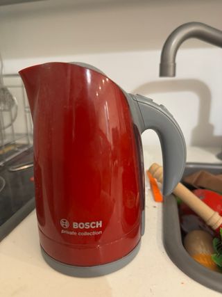 Cocina de madera Ikea (35€) + accesorios (18€)