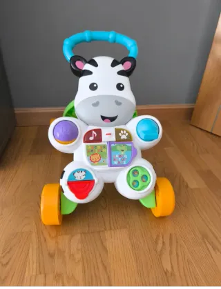 Andador Cebra Fisher Price Parlanchina