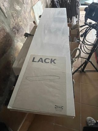 Balda LACK IKEA Blanca