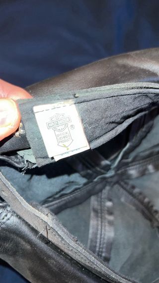 Cappello Harley Davidson Pelle Vintage