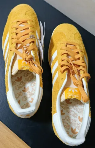 Adidas Gazelle Mostaza Talla 44 Nuevas Originales