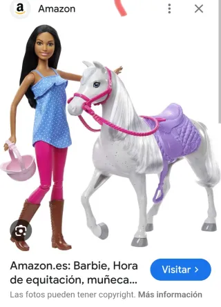 Barbie con caballo y accesorios