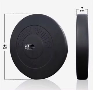 2 Discos Pesas Gorilla Sports 15kg