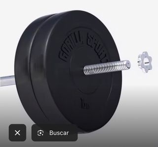 2 Discos Pesas Gorilla Sports 15kg