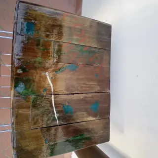 Mobiletto con 2 cassetti e cestino