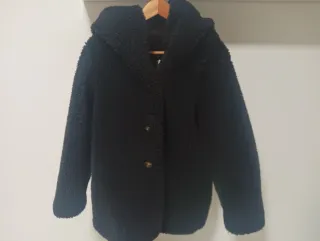 Chaqueta borrego negra