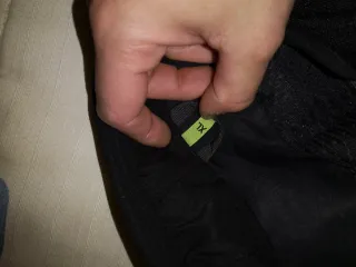 Chaqueta Moto Seventy XL Negra Amarilla Verano